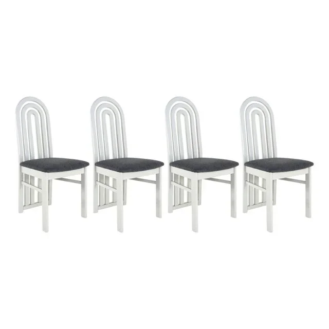 Postmodern Chairs, 1980s, Set of 4