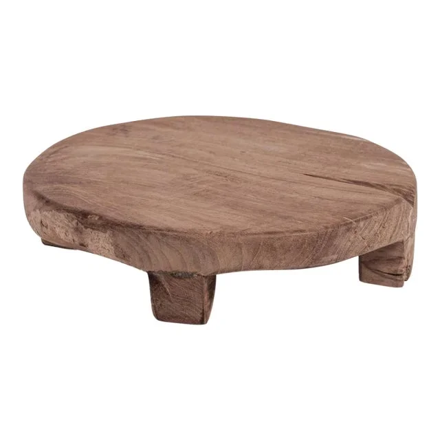 Potenza Teak Charcuterie Footed Board, Small