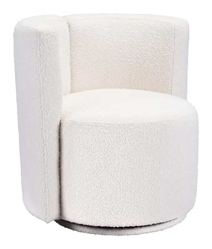 Prague Accent Chair White