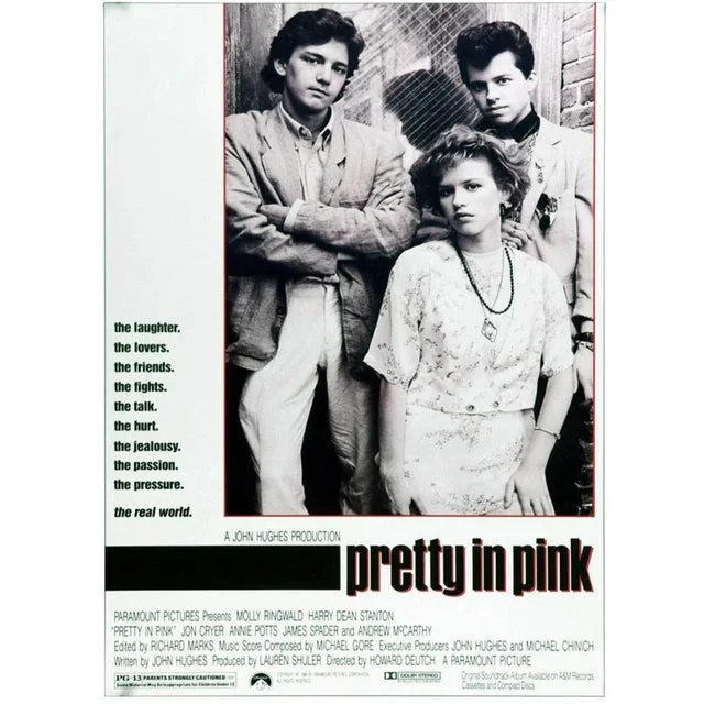 Pretty in Pink Poster, 1986