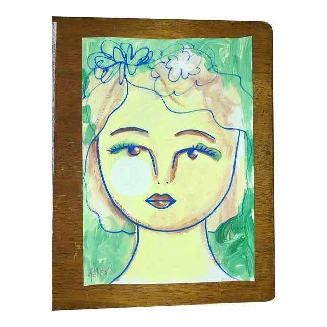 Primavera, Original Artwork on Paper by Cassandra Auker