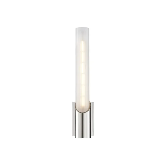 Pylon Wall Sconce 13″ – Polished Nickel