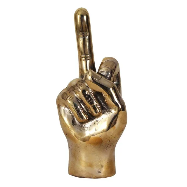 Qs the Finger, Brass