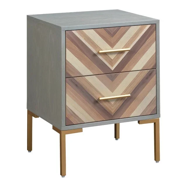 Quinn Gray Side Table