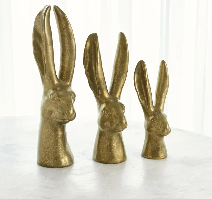 Rabbit Matte Gold