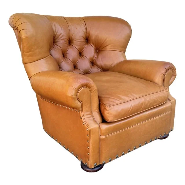 Ralph Lauren Leather Writer’s Chair