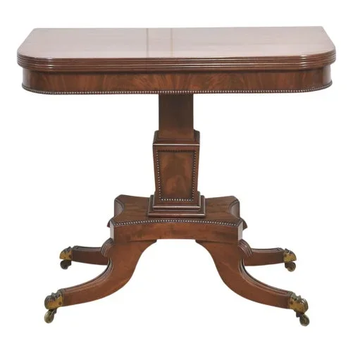 Regency Mahogany Tea Table