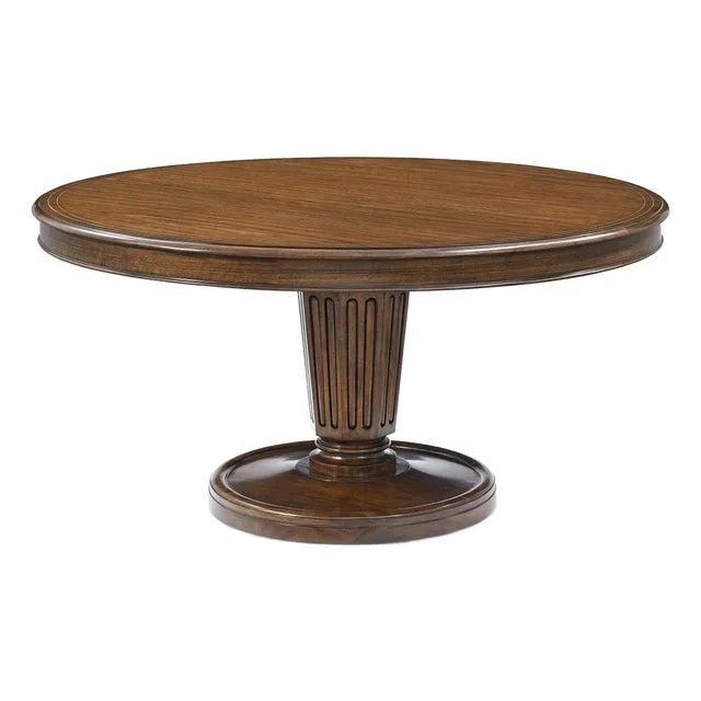 Regency Style 60 Inch Round Dining Table