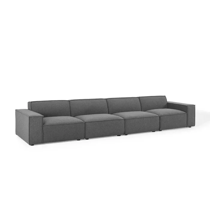Restore 4-Piece Sectional Sofa in Charcoal-1