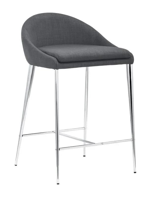 Reykjavik Counter Chair (set Of 2) Graphite