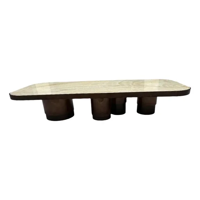 Rh (Restoration Hardware) Onyx Tropez Coffee Table | Honey Onyx | Inspired by St. Tropez
