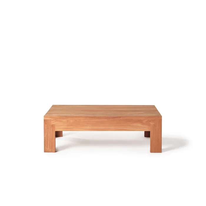 Rivoli 48″ Coffee Table in Teak