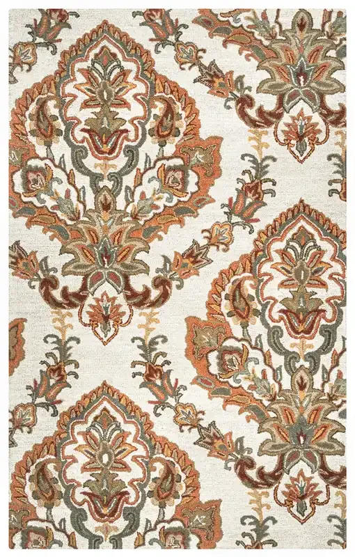Rizzy Home Ashlyn AL2665 Ornamental Hand Tufted Area Rugs