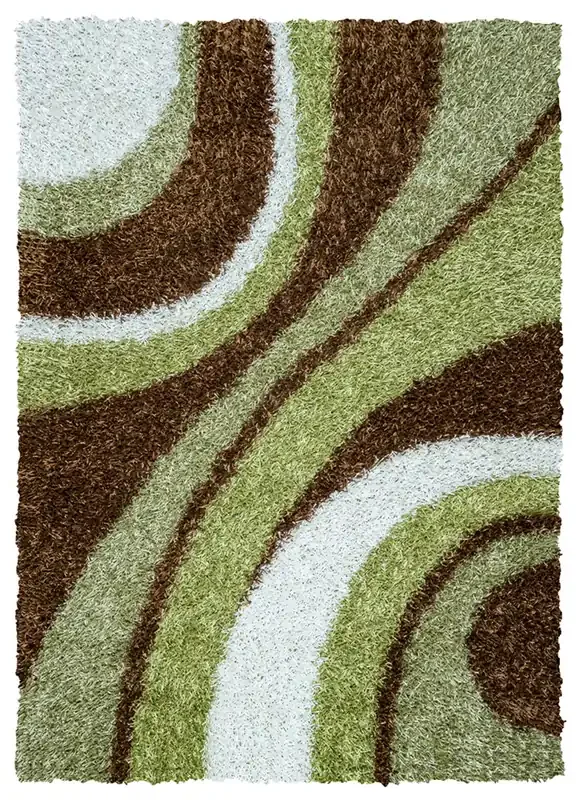 Rizzy Home Kempton KM2324 Stripe Hand Tufted Area Rugs