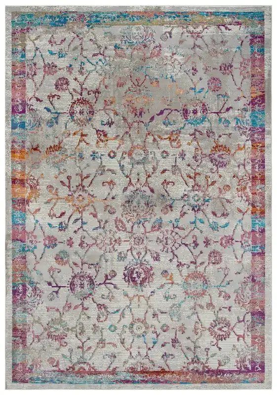 Rizzy Home Princeton PRI105 Vine/scroll Power Loomed Area Rugs
