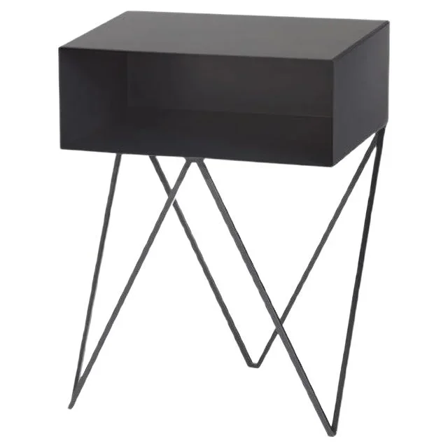 Robot Side Table in Black by &New
