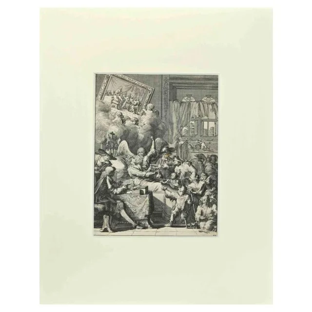 Romeyn de Hooghe, La Manière de se Bien Preparer à La Mort, Etching, 1700