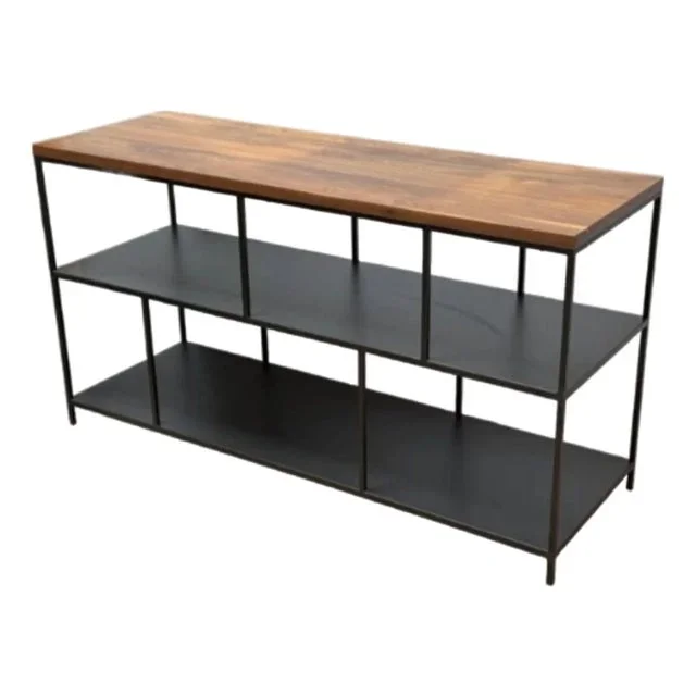 Room & Board Bowen Walnut Bookcase Console