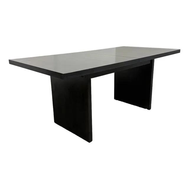 Room & Board Corbett Extension Dining Table, Black
