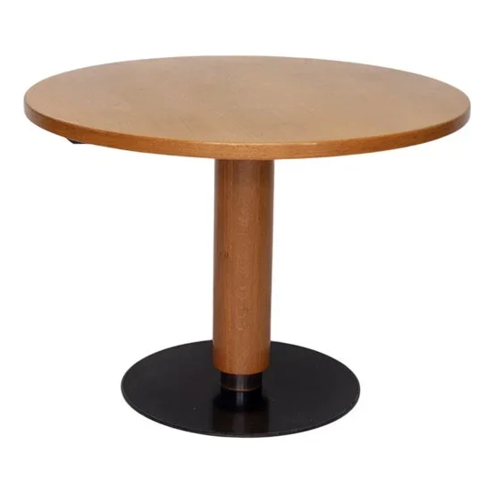 Round Dining Table with Removable Extension