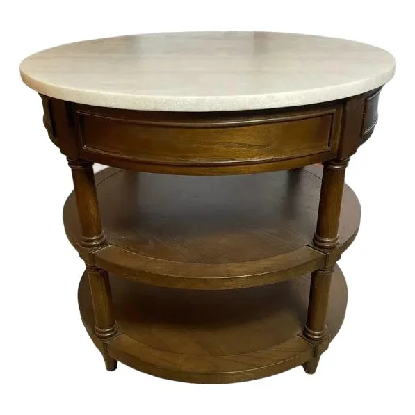 Round Lamp Table