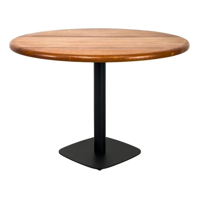 Round Teak Dining Table by Niels Bach, 1970s