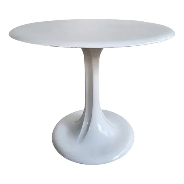 Round Tulip-Shaped Dining Table, 1970s