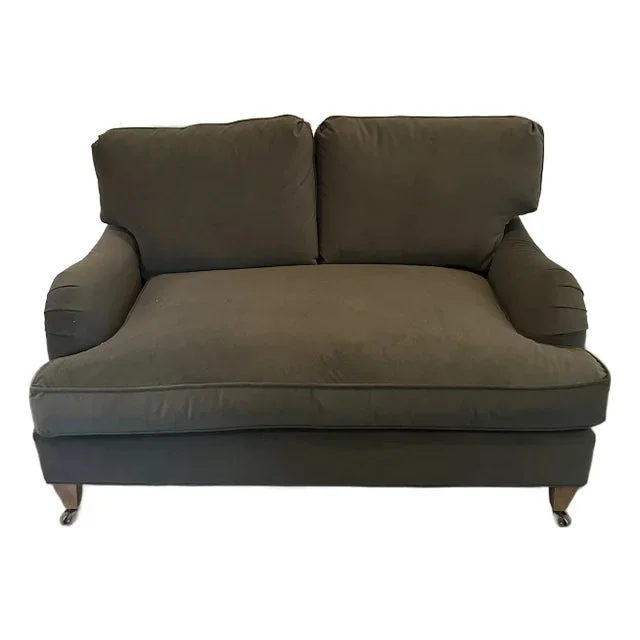 Rowe Robin Bruce Brooke Green Loveseat