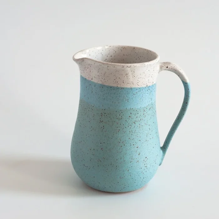 RPK Large Robin’s Egg Pitcher