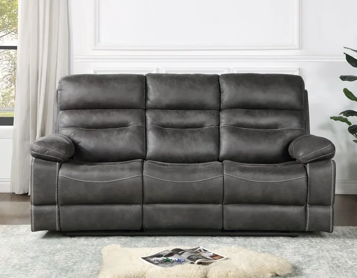 Rudger Gray Reclining Sofa