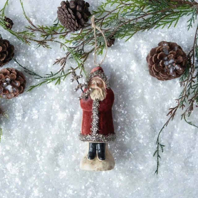 Russet Velvet Belsnickel Ornament