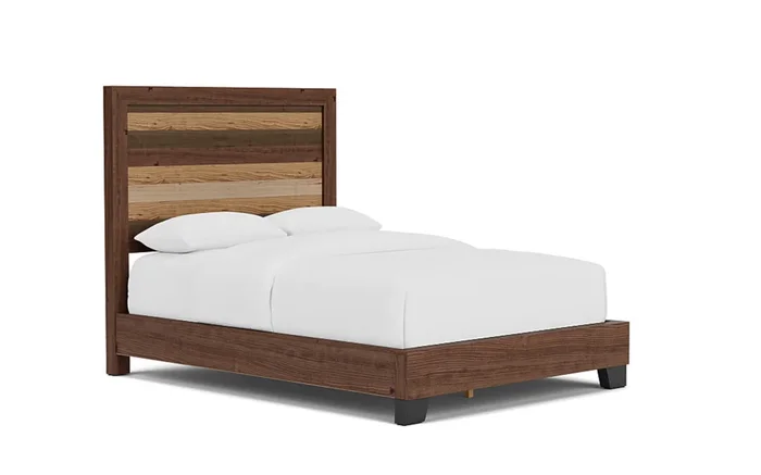 Salida Panel Bed in Brown, Twin