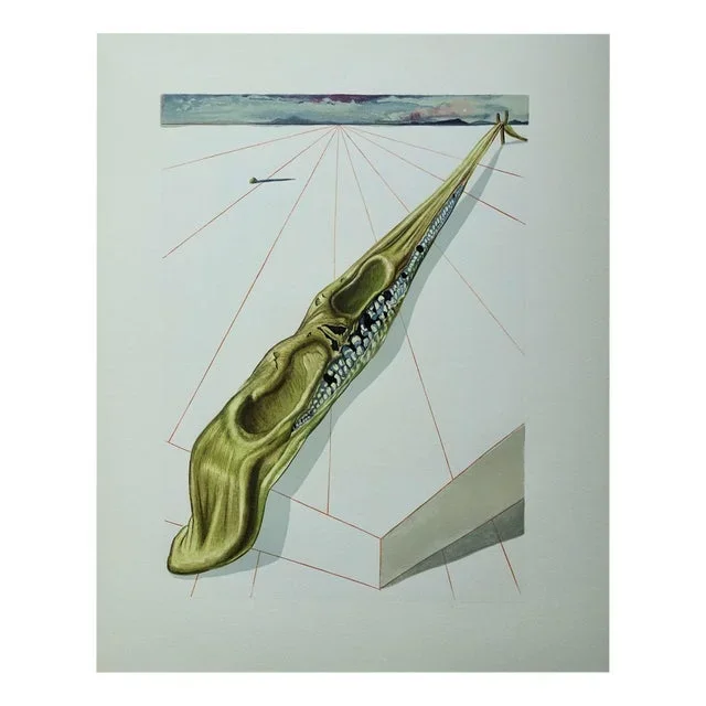 Salvador Dali, The Blasphemers, Woodcut