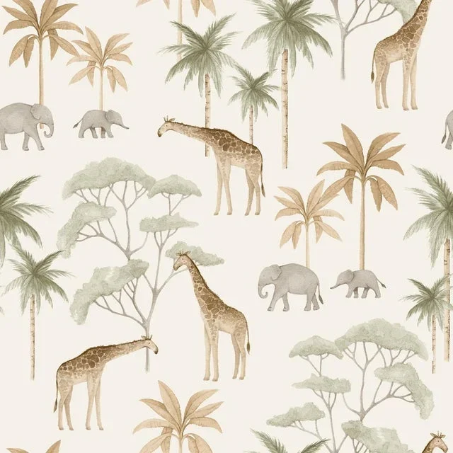 SAMPLE – Boråstapeter Savannah Wallpaper In Soft Neutral