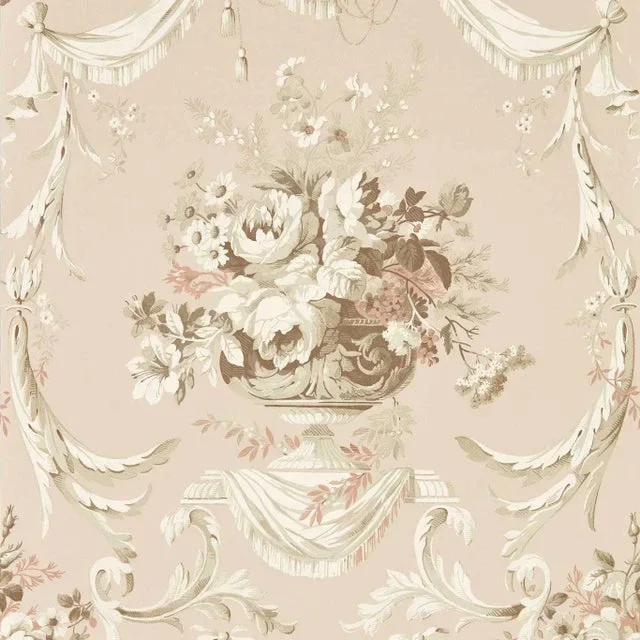 Sanderson Andromeda`s Cup Wallpaper in Putty – a Sample