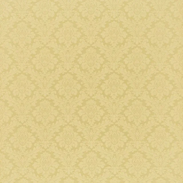 Sanderson Lymington Damask Fabric in Gold – a Sample