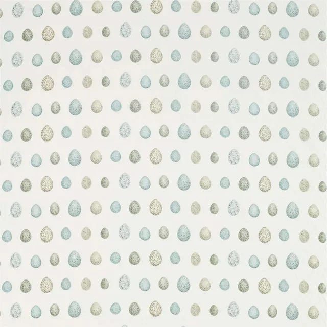 Sanderson Nest Egg Fabric in Eggshell/Ivory – a Sample