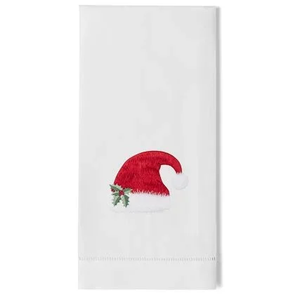 Santa’s Hat Hand Towel by Henry Handwork