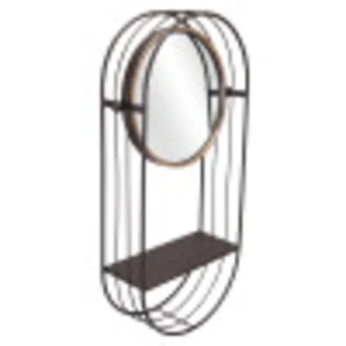 Saroni Mirror Shelf Gray