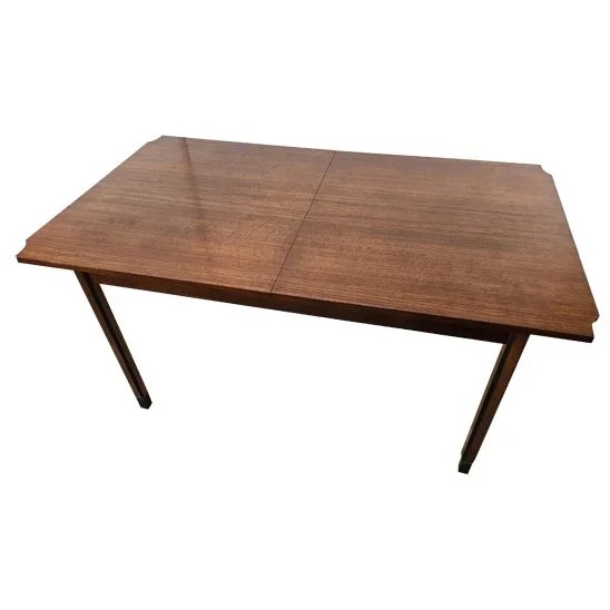 Scandinavian Style Extendable Teak Dining Table, 1970s