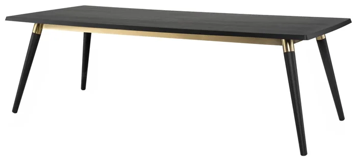 Scholar Dining Table – Onyx, 94.5in