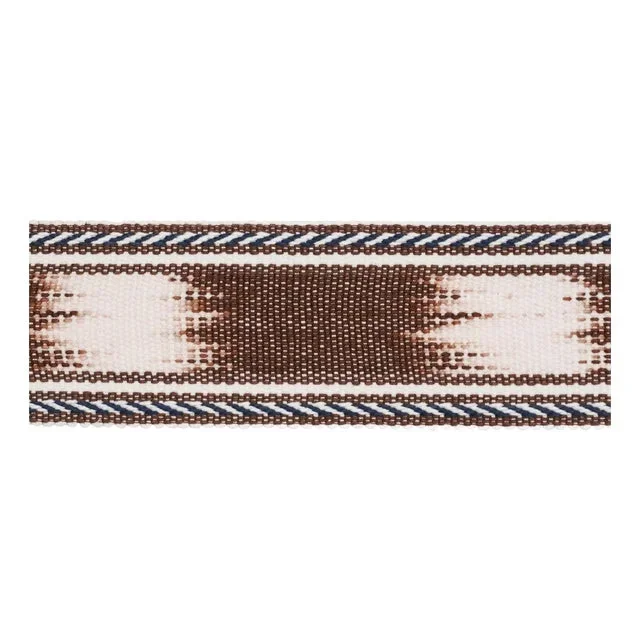 Schumacher Banyan Tape Narrow In Brown