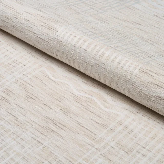 Schumacher El Dorado Fabric In Pearl