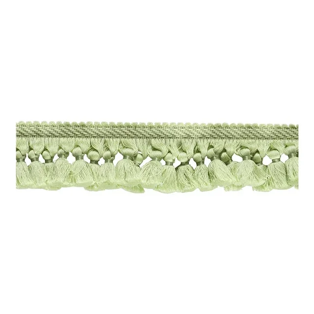 Schumacher Rosalind Tassel Trim In Leaf