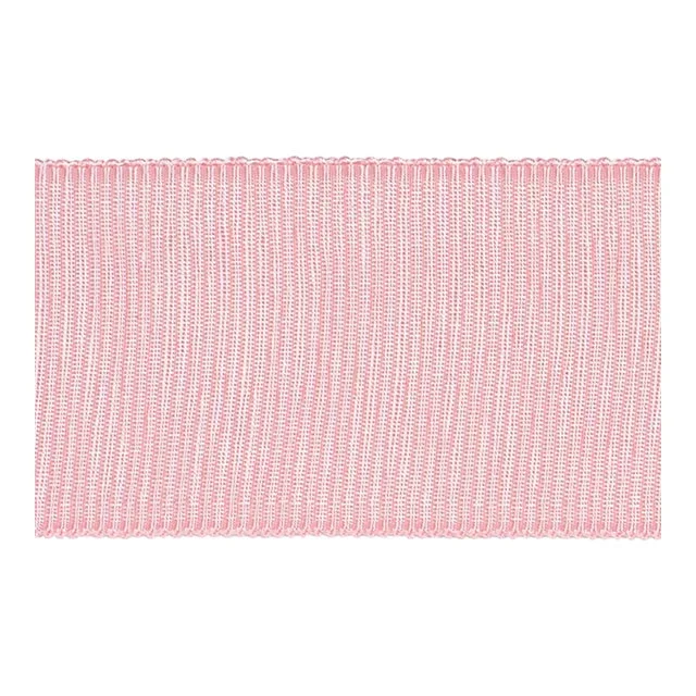 Schumacher Wide Faille Tape In Blush