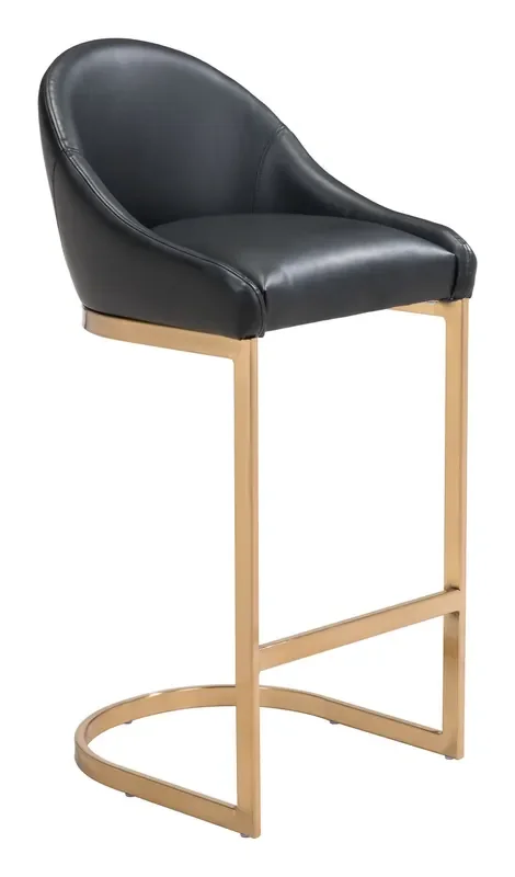 Scott Bar Chair Black