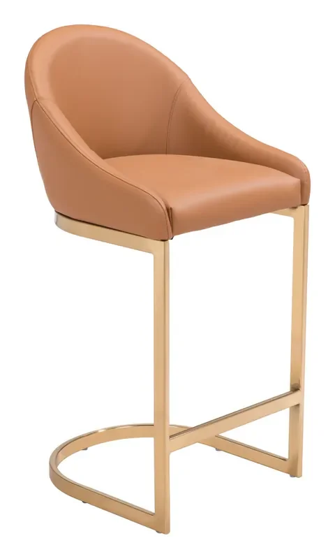 Scott Counter Chair Tan