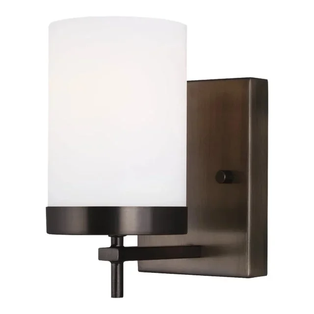 Sean Lavin By Visual Comfort Studio Zire 1-Light Bath Sconce in Brushed Oil Rubbed Bronze