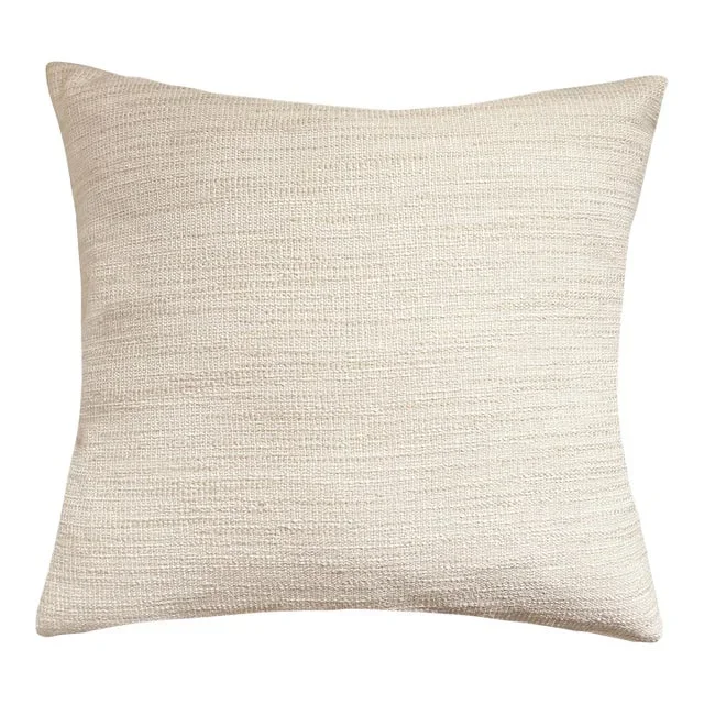 Seaside Smooth 20×20 Beige Indoor Outdoor Pillow