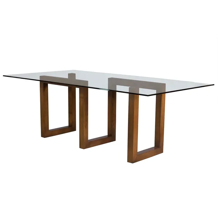 Serpent Dining Table – Glass Top